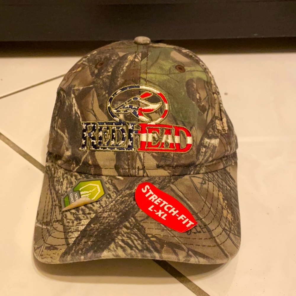 Redhead camo cap